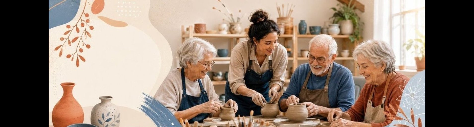 Atelier Seniors, envie de créer des objets en céramique ?